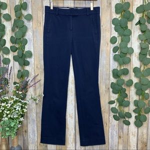 J. Crew Navy Stretchy Campbell Trouser